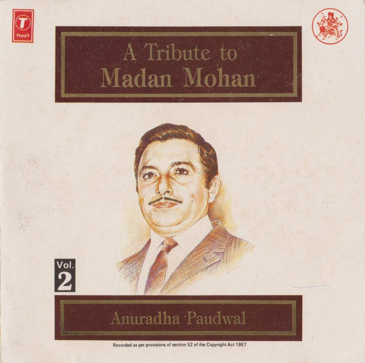 A Tribute To Madan Mohan 2 - 1995 - ACD - MP3 - VBR - 320Kbps