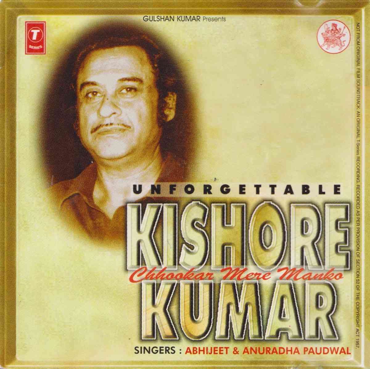 Unforgettable Kishore Kumar - 1998 - ACD - MP3 - VBR - 320Kbps