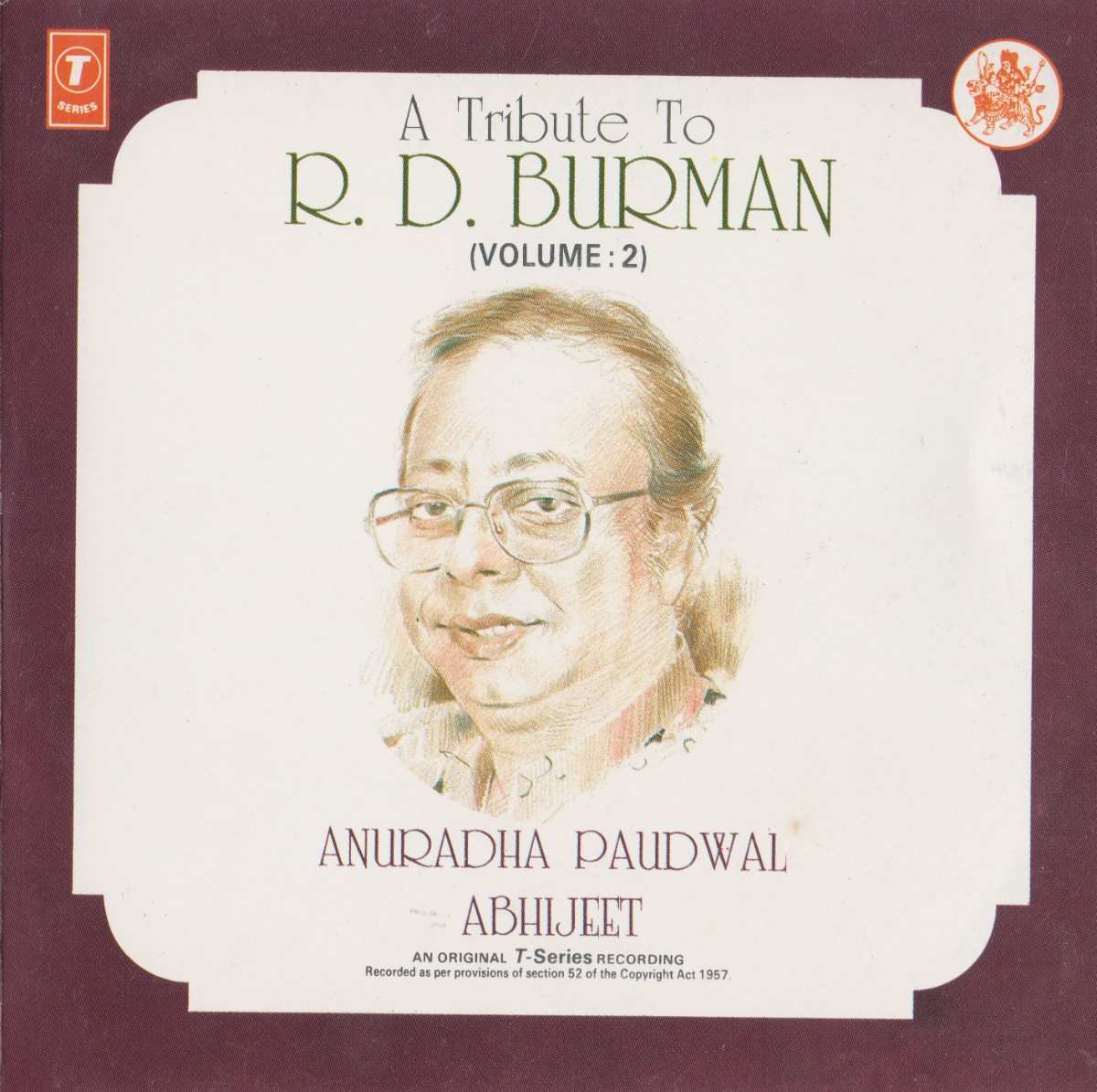 A Tribute To RD Burman 2 - 1996 - ACD - MP3 - VBR - 320Kbps